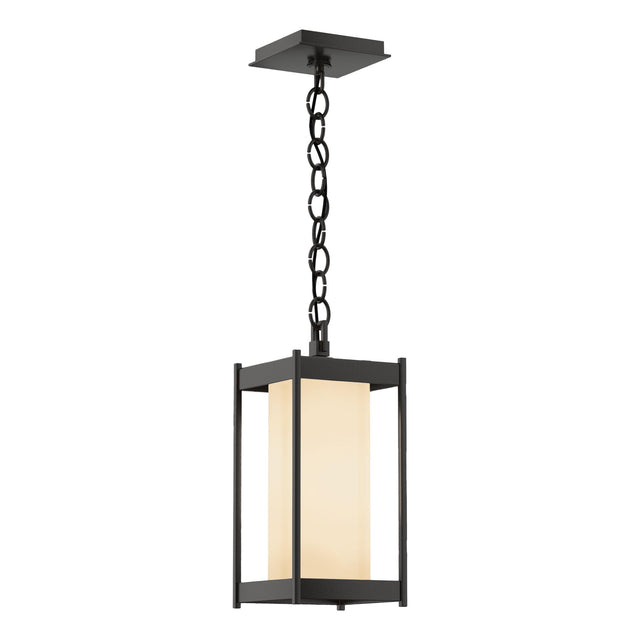 Hubbardton Forge 2023 Coastal Oil Rubbed Bronze Opal Glass (GG) Cela Medium Outdoor Lantern