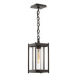 Hubbardton Forge 2023 Coastal Bronze Clear Glass (ZM) Cela Medium Outdoor Lantern