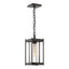 Hubbardton Forge 2023 Coastal Bronze Clear Glass (ZM) Cela Medium Outdoor Lantern