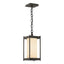 Hubbardton Forge 2023 Coastal Dark Smoke Opal Glass (GG) Cela Medium Outdoor Lantern
