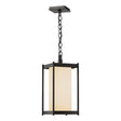Hubbardton Forge 2023 Coastal Oil Rubbed Bronze Opal Glass (GG) Cela Large Outdoor Lantern