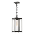 Hubbardton Forge 2023 Coastal Oil Rubbed Bronze Clear Glass (ZM) Cela Large Outdoor Lantern