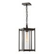 Hubbardton Forge 2023 Coastal Bronze Clear Glass (ZM) Cela Large Outdoor Lantern