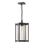 Hubbardton Forge 2023 Coastal Bronze Clear Glass (ZM) Cela Large Outdoor Lantern