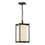 Hubbardton Forge 2023 Coastal Black Opal Glass (GG) Cela Large Outdoor Lantern