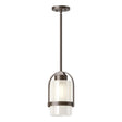 Hubbardton Forge 2023 Coastal Bronze Frosted Glass (FD) Multi Alcove Outdoor Pendant