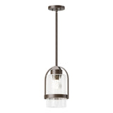 Hubbardton Forge 2023 Coastal Bronze Clear Glass (ZM) Multi Alcove Outdoor Pendant