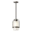 Hubbardton Forge 2023 Coastal Dark Smoke Frosted Glass (FD) Multi Alcove Outdoor Pendant