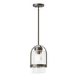 Hubbardton Forge 2023 Coastal Dark Smoke Clear Glass (ZM) Multi Alcove Outdoor Pendant