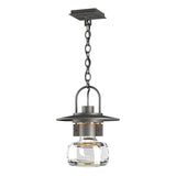 Hubbardton Forge 2016 Coastal Natural Iron Clear Glass (ZM) Mason Large Outdoor Ceiling Fixture