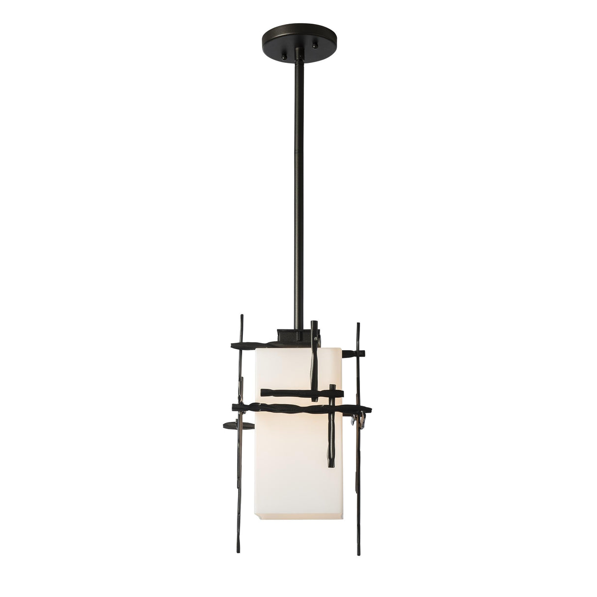 Hubbardton Forge 2023 Coastal Oil Rubbed Bronze Opal Glass (GG) Multi Tura Outdoor Pendant