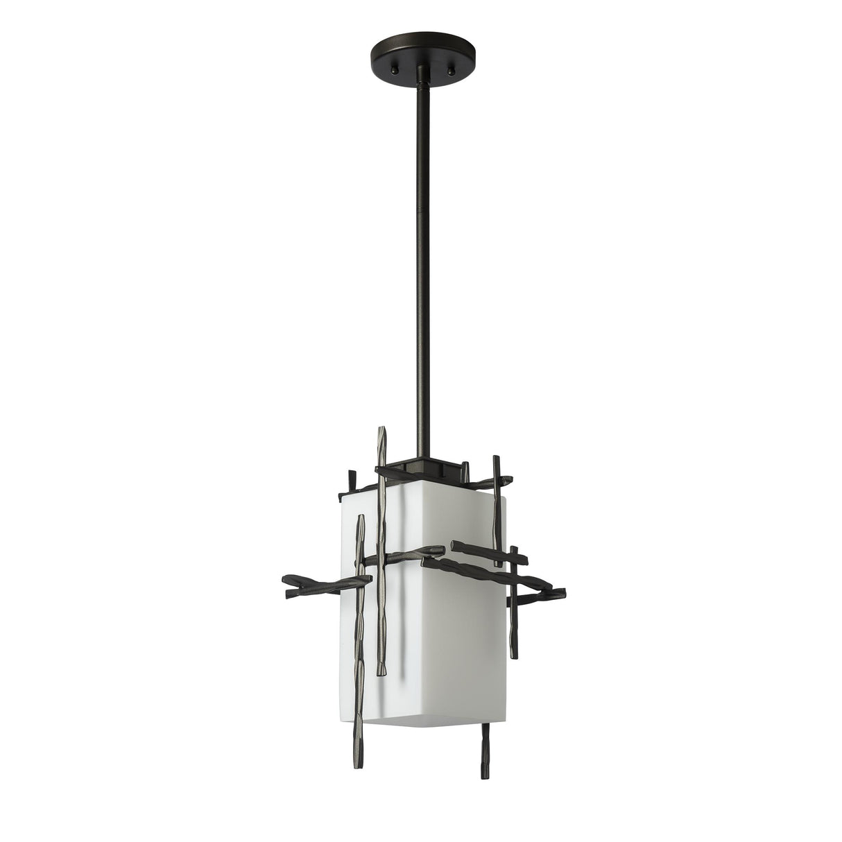 Hubbardton Forge 2023 Coastal Oil Rubbed Bronze Opal Glass (GG) Multi Tura Outdoor Pendant