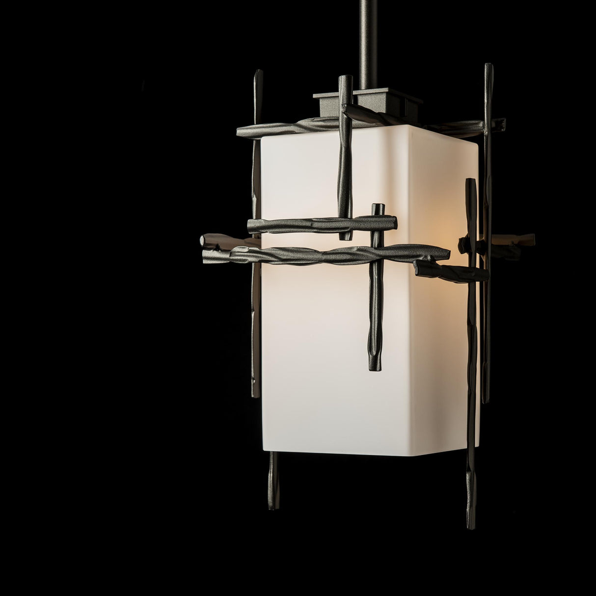 Hubbardton Forge 2023 Coastal Oil Rubbed Bronze Opal Glass (GG) Multi Tura Outdoor Pendant