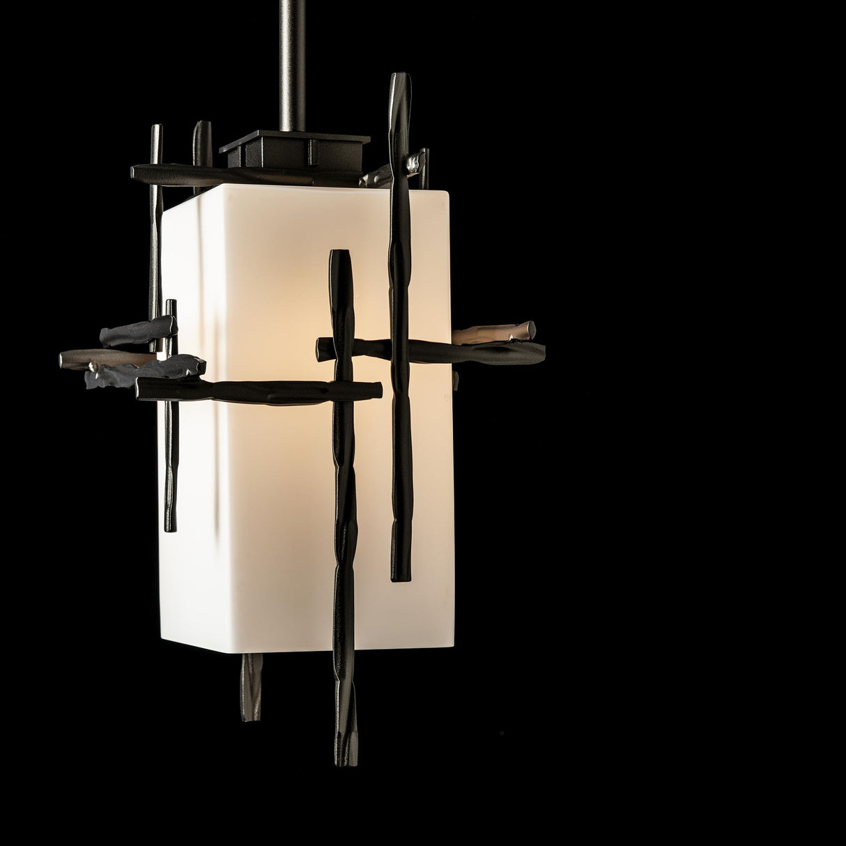 Hubbardton Forge 2023 Coastal Oil Rubbed Bronze Opal Glass (GG) Multi Tura Outdoor Pendant