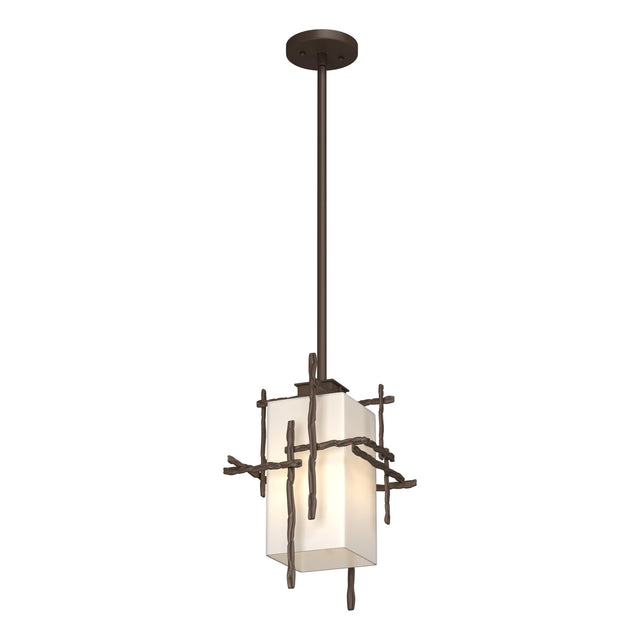 Hubbardton Forge 2023 Coastal Bronze Opal Glass (GG) Multi Tura Outdoor Pendant