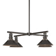 Hubbardton Forge 2021 Coastal Oil Rubbed Bronze Multi Henry Outdoor 4-Light Pendant
