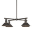 Hubbardton Forge 2021 Coastal Oil Rubbed Bronze Multi Henry Outdoor 4-Light Pendant