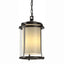 Hubbardton Forge 2010 Coastal Oil Rubbed Bronze Seeded Glass with Opal Diffuser (ZS) Meridian Large Outdoor Ceiling Fixture