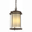 Hubbardton Forge 2010 Coastal Bronze Seeded Glass with Opal Diffuser (ZS) Meridian Large Outdoor Ceiling Fixture