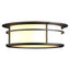 Hubbardton Forge 2016 Coastal Oil Rubbed Bronze Opal Glass (GG) Province Outdoor Flush Mount
