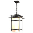 Hubbardton Forge 2007 Coastal Oil Rubbed Bronze Opal Glass (GG) Banded Large Outdoor Fixture