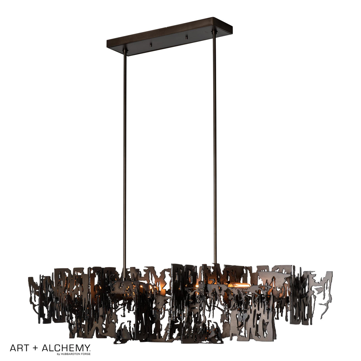 Hubbardton Forge 2023 Dark Smoke Multi Brutus Pendant