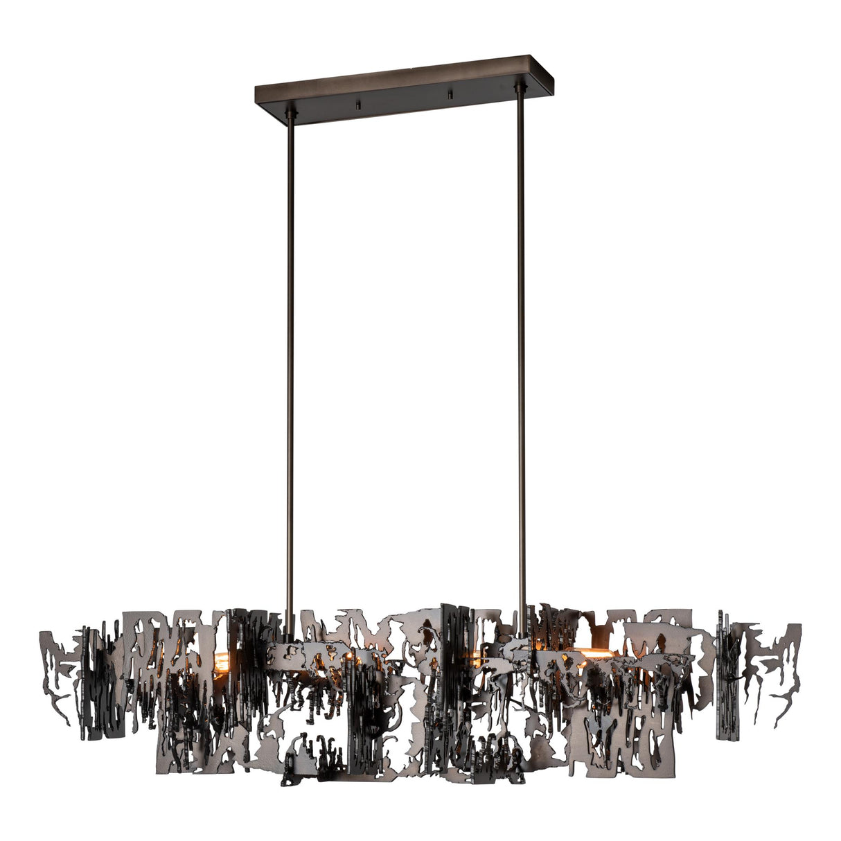 Hubbardton Forge 2023 Dark Smoke Multi Brutus Pendant
