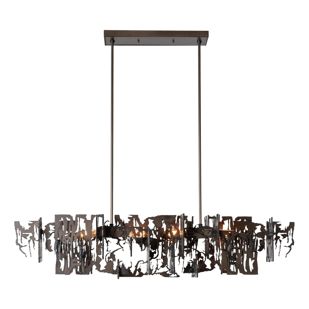Hubbardton Forge 2023 Dark Smoke Multi Brutus Pendant