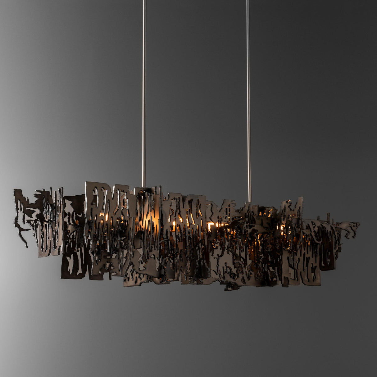 Hubbardton Forge 2023 Dark Smoke Multi Brutus Pendant