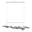 Hubbardton Forge 2023 Coastal White Natural Iron Standard Coral LED Pendant