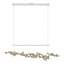 Hubbardton Forge 2023 Coastal White Soft Gold Standard Coral LED Pendant
