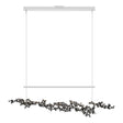Hubbardton Forge 2023 Coastal White Ink Standard Coral LED Pendant