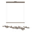 Hubbardton Forge 2023 Bronze Bronze Standard Coral LED Pendant