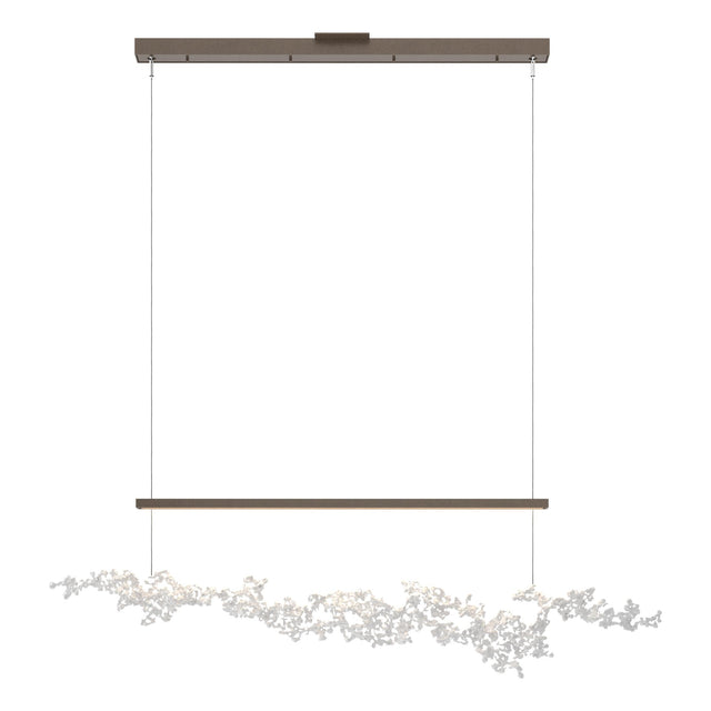 Hubbardton Forge 2023 Bronze Coastal White Standard Coral LED Pendant