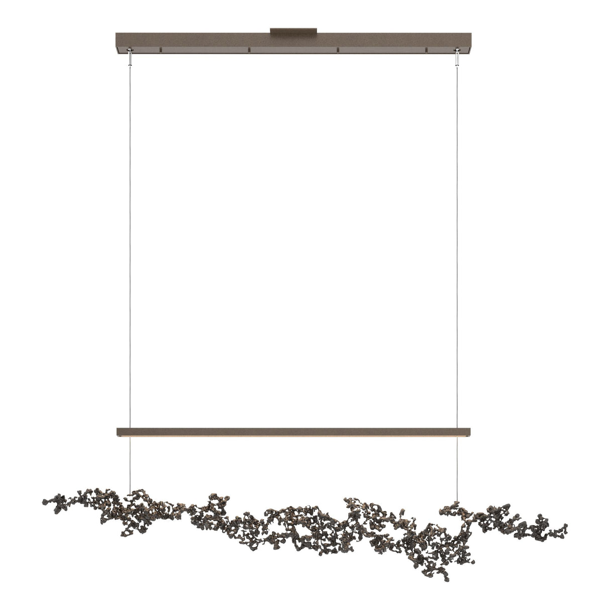 Hubbardton Forge 2023 Bronze Oil Rubbed Bronze Standard Coral LED Pendant