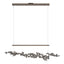 Hubbardton Forge 2023 Bronze Oil Rubbed Bronze Standard Coral LED Pendant