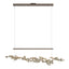 Hubbardton Forge 2023 Bronze Soft Gold Standard Coral LED Pendant