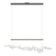 Hubbardton Forge 2023 Dark Smoke Coastal White Standard Coral LED Pendant