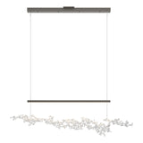 Hubbardton Forge 2023 Dark Smoke Coastal White Standard Coral LED Pendant