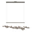 Hubbardton Forge 2023 Dark Smoke Bronze Standard Coral LED Pendant