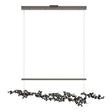 Hubbardton Forge 2023 Dark Smoke Black Standard Coral LED Pendant