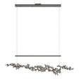Hubbardton Forge 2023 Dark Smoke Dark Smoke Standard Coral LED Pendant