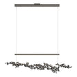 Hubbardton Forge 2023 Dark Smoke Ink Standard Coral LED Pendant