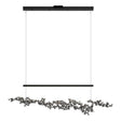 Hubbardton Forge 2023 Black Natural Iron Standard Coral LED Pendant