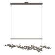 Hubbardton Forge 2023 Oil Rubbed Bronze Dark Smoke Standard Coral LED Pendant