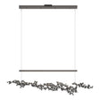 Hubbardton Forge 2023 Oil Rubbed Bronze Natural Iron Standard Coral LED Pendant