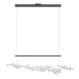 Hubbardton Forge 2023 Natural Iron Coastal White Standard Coral LED Pendant