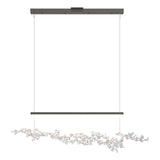 Hubbardton Forge 2023 Natural Iron Coastal White Standard Coral LED Pendant
