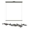 Hubbardton Forge 2023 Natural Iron Black Standard Coral LED Pendant