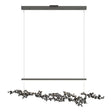 Hubbardton Forge 2023 Natural Iron Ink Standard Coral LED Pendant
